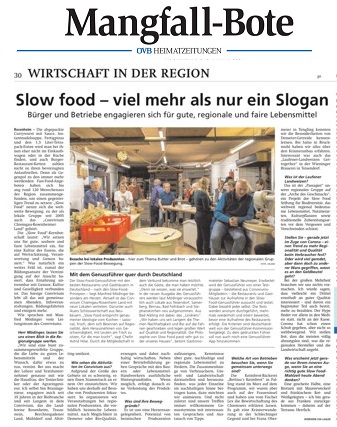 Mangfallbote 14-10-2020 — Slowfood